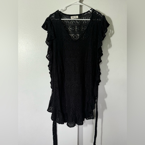 Crochet boho beach coverup - Picture 2 of 4